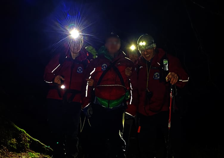 Food and extra clothing help raise the mood, but there is nothing like seeing the bottom of the hill for raising a smile