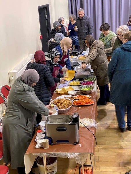 The women raised more than £3,000