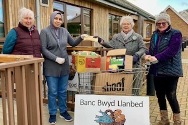 WI raises £180 for Lampeter food bank