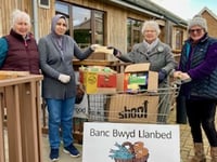 WI raises £180 for Lampeter food bank