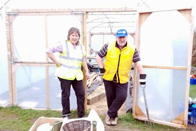 Rotary Aberaeron Polytunnel