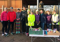 Fun run delivers support to Llanidloes food bank