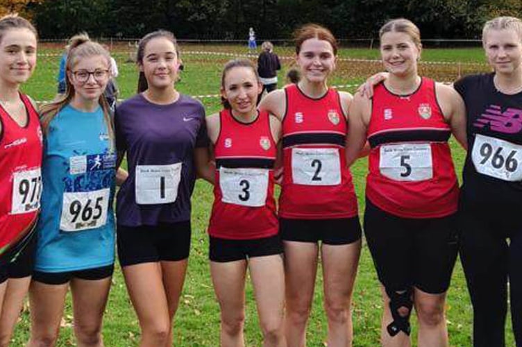 Aberystwyth University Harriers runners
