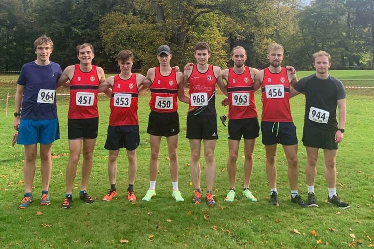 Aberystwyth University Harriers runners