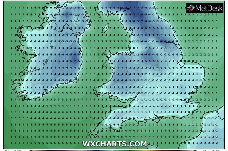 Map weather