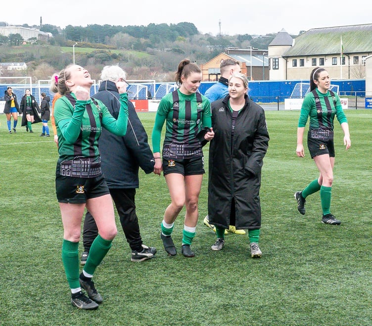 Aberystwyth Town Women captain Kelly Thomas