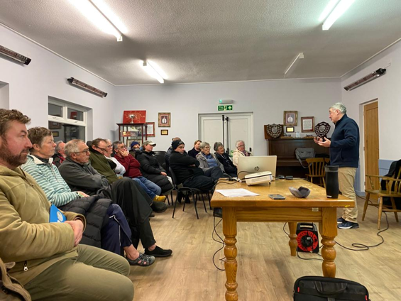 The meeting in Penparc