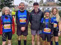 Aber runners go round the lakes in some style