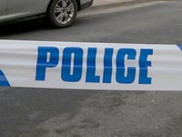 Man hospitalised following Gilfachrheda crash
