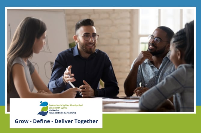 Grow - Define - Deliver Together, an engagement event, will be hosted by the Mid Wales Regional Skills Partnership