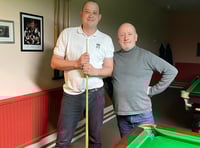 Rhodri wins snooker singles competition