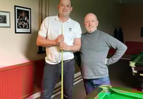 Rhodri wins snooker singles competition
