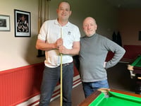 Rhodri wins snooker singles competition