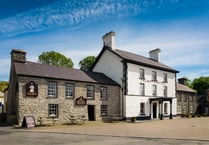 Boutique 1800s hotel among Cambrian Mountains for sale