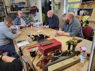 Charity partnership brings men’s support group to Aberystwyth
