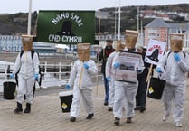 Aberystwyth mayor backs anti-nuclear protestors 