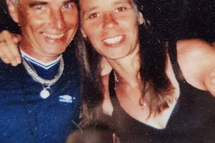 Paul Pilkington with Mandy. See SWNS story SWSMteeth - A grandfather looks "ten years younger" after he had 16 teeth pulled out and replaced with implants in Turkey. Paul Pilkington, 70, never showed his teeth when he smiled because he was so self-conscious of his rotting yellow teeth, thanks to 50 years of smoking. The grandfather-of-eighteen quit the habit - but was left him with several missing and rotten teeth. He jetted off to Turkey twice to have his remaining teeth removed and a full set of implants for £7,000. The retired entertainments manager says he "can't stop grinning" whenever he looks in the mirror - and people say he looks ten years younger. Paul, originally from Bolton Lancs., said: "I worked in entertainment all my life and was always self-conscious being in front of people every day.