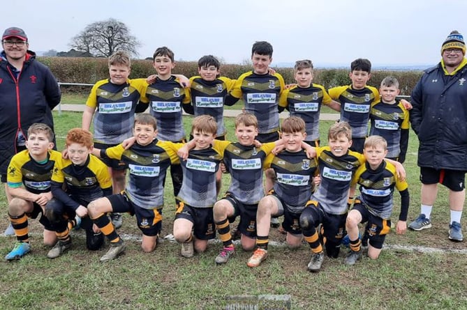 Ceredigion U11s played well in the quarter final