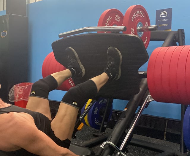 'Tenacious' Aberystwyth man plans birthday weight lift for charity