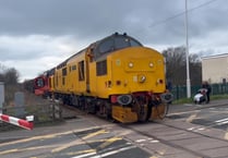 VIDEO: Timber trains return to Aberystwyth