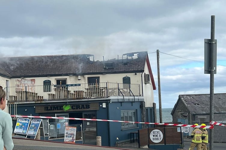New Quay fire