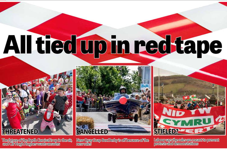 Red tape all tied up