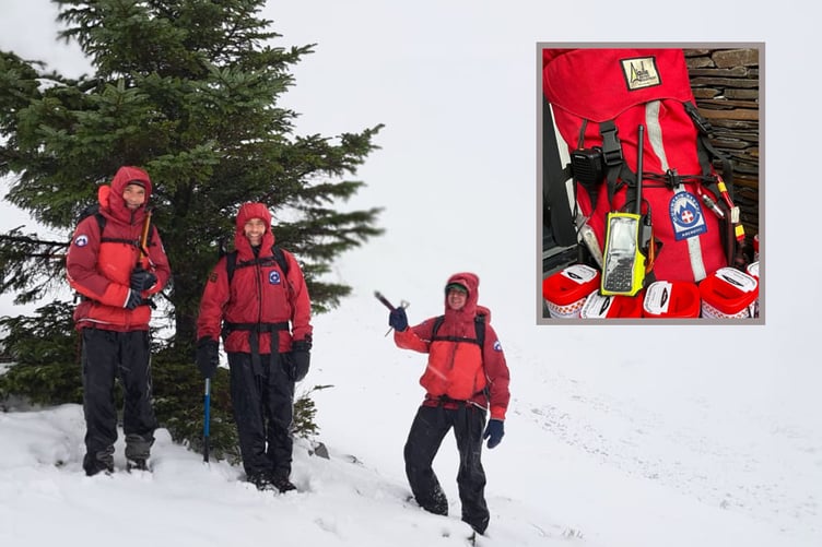 Aberdyfi Search and rescue Team have a new radio network to help them on Cadair Idris