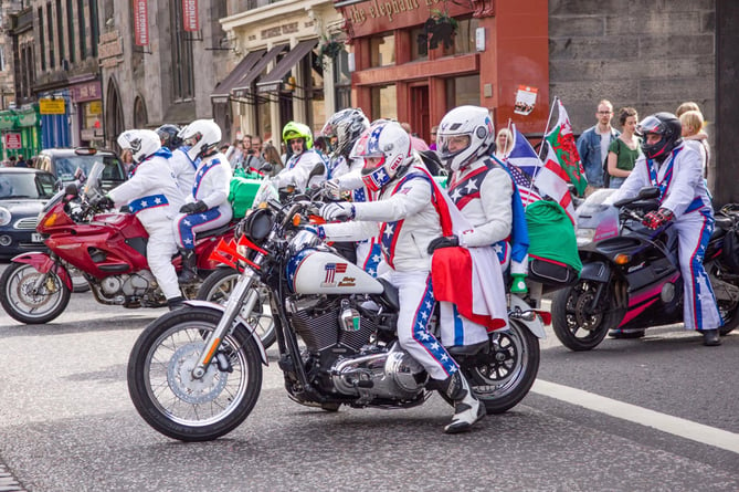 The Cymru Knievels are preparing to tackle a 1,200-mile motorbike ride across Wales in aid of NSPCC
