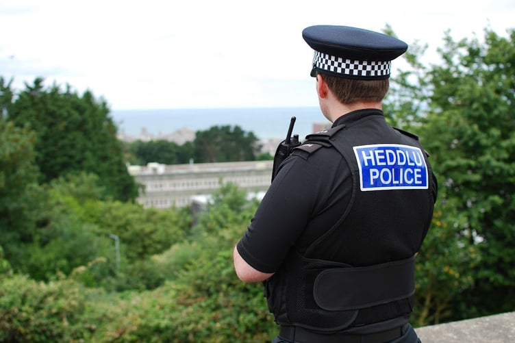 Police officer Aberystwyth