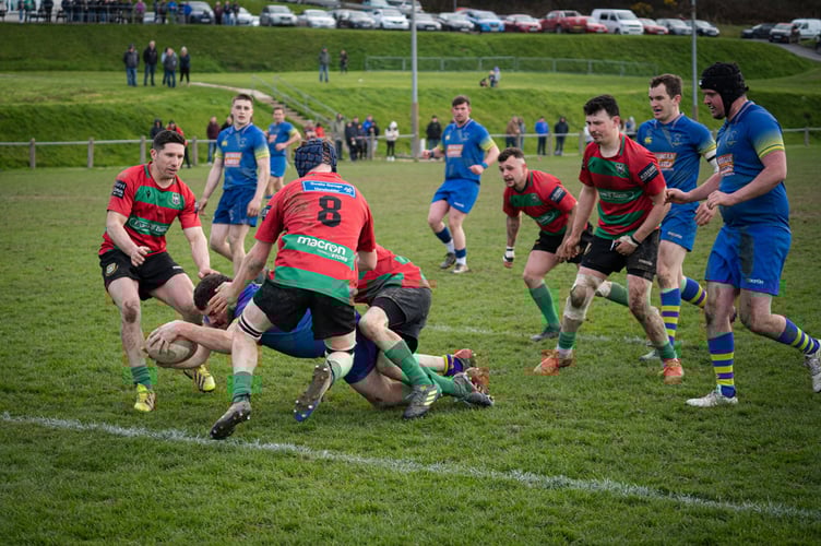 Aberaeron 49 Llanybydder 13 250323 Admiral nationaL league 3 west a