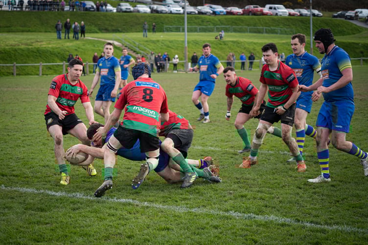Aberaeron 49 Llanybydder 13 250323 Admiral nationaL league 3 west a