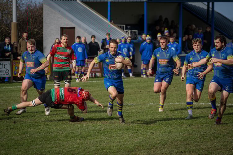 Aberaeron 49 llanybydder 13 250323 Admiral nationaL league 3 west a