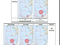MOD issue warning over live firing in Cardigan Bay