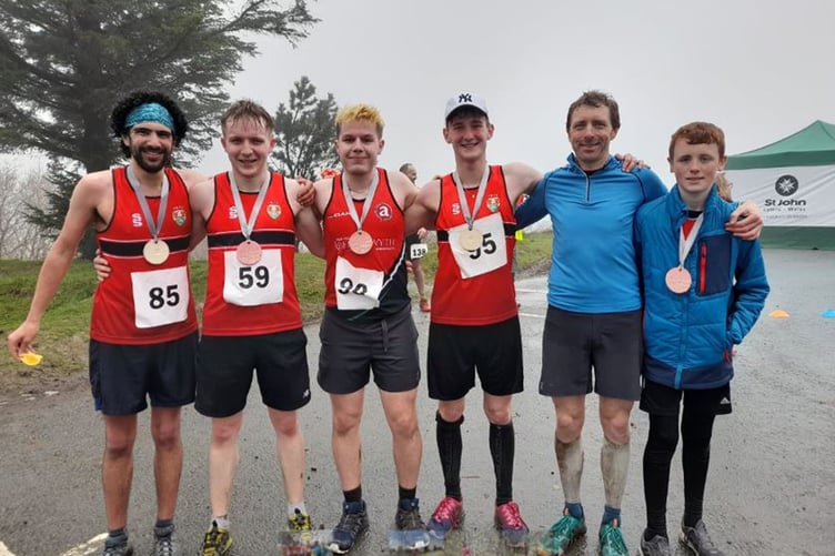 Jahan Swaine, Oliver Clegg, James Farmer, Billy Jackson, Owain Schiavone and Llew Schiavone