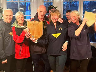 Aberdyfi rowers take on tough Montford Row challenge on the Severn