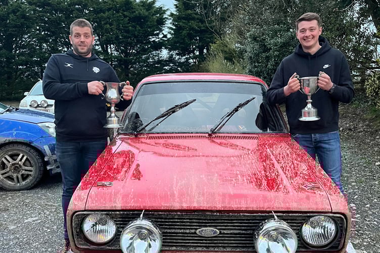 2023 Rally Bro Preseli winners Gethin Dafis and Llŷr Davies