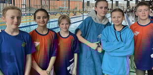 Speeding Aberystwyth swimmers impress at Cardiff gala