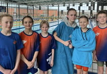 Speeding Aberystwyth swimmers impress at Cardiff gala