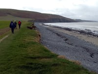 Aberystwyth Ramblers take on next stage of coast path walk
