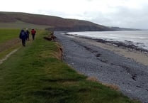 Aberystwyth Ramblers take on next stage of coast path walk