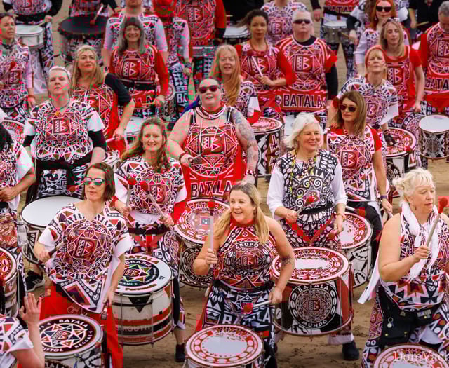 Barmouth hosts Batala bands from across the country