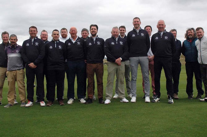 Aberdovey Golf Club's two men's teams