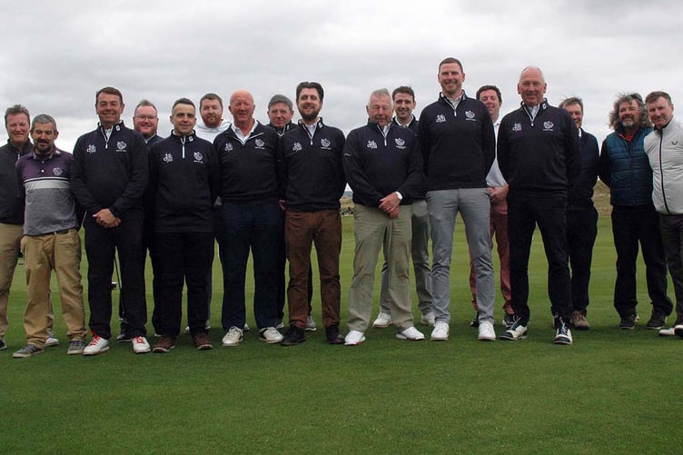 Aberdovey Golf Club's two men's teams
