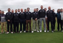 Aberdovey Golf Club's men's team thank new season sponsor