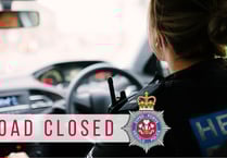 Main road into Aberystwyth closed following collision
