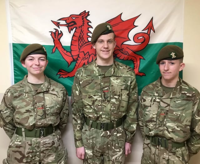 Army cadets fundraise for special trip