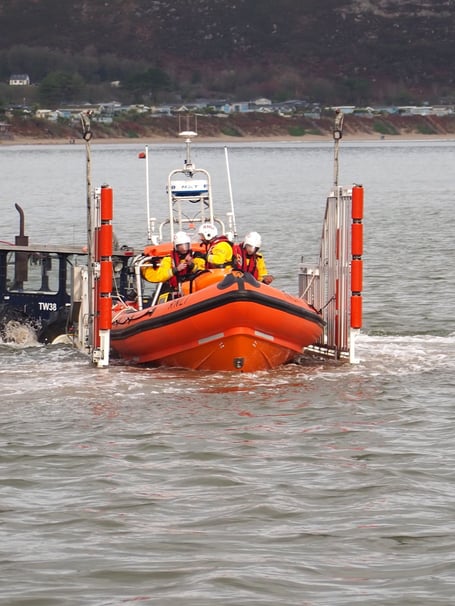 The Peter & Ann Setten Atlantic 85 inshore lifeboat