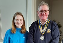 Student Eleanor shares tales from Nepal with Aberystwyth Rotary