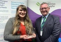 Pwllheli student wins award