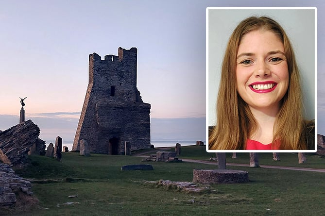 Dr Louisa Taylor is leading a project into the medieval history of Aberystwyth